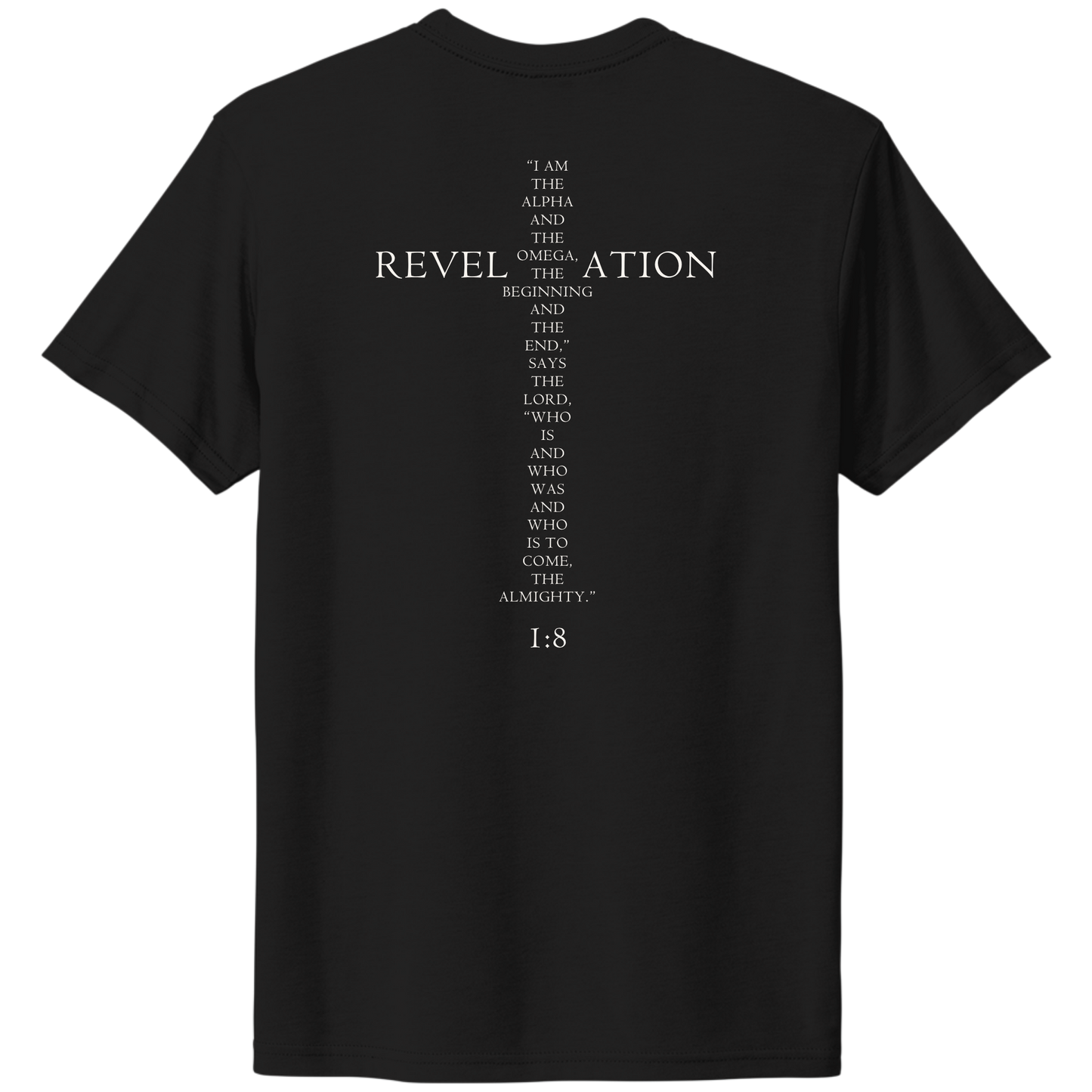 Alpha T-Shirt Black Back
