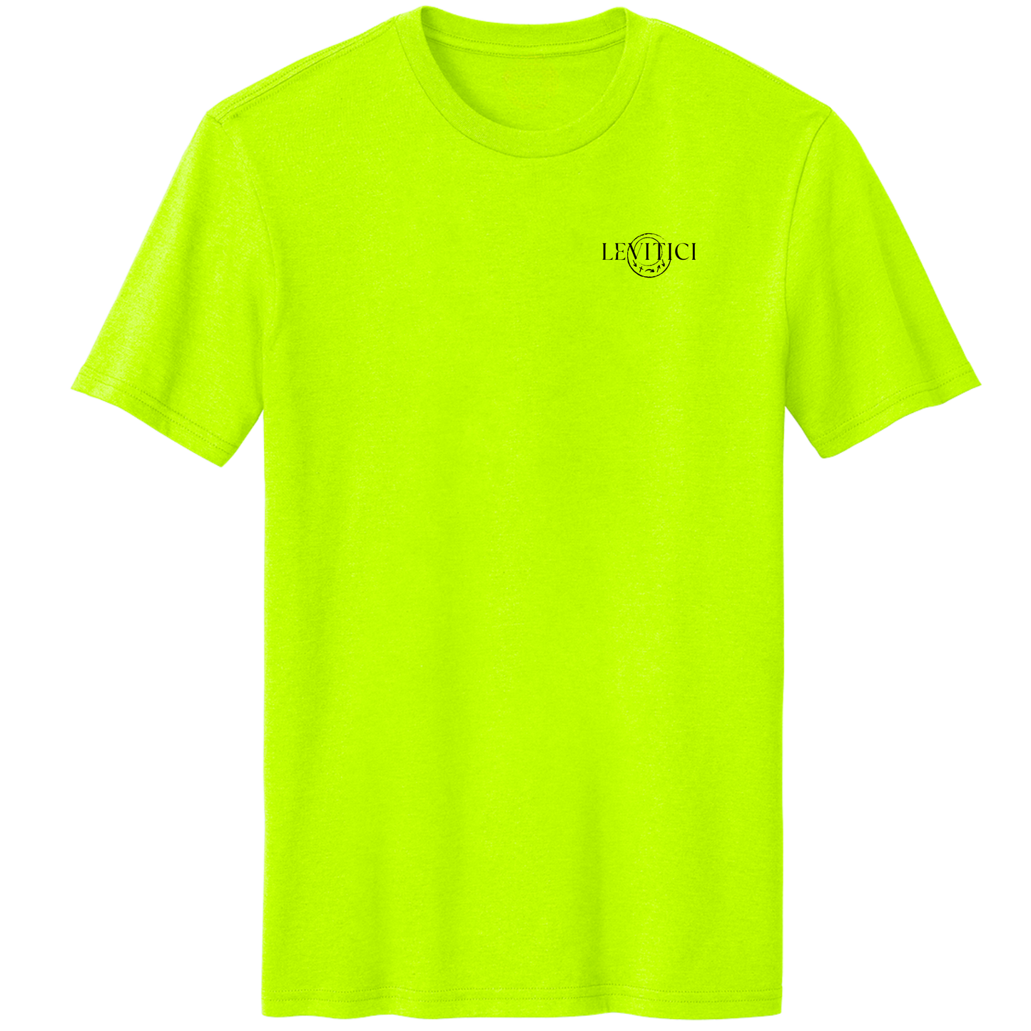 COMPASS TEE - SAFETY GREEN