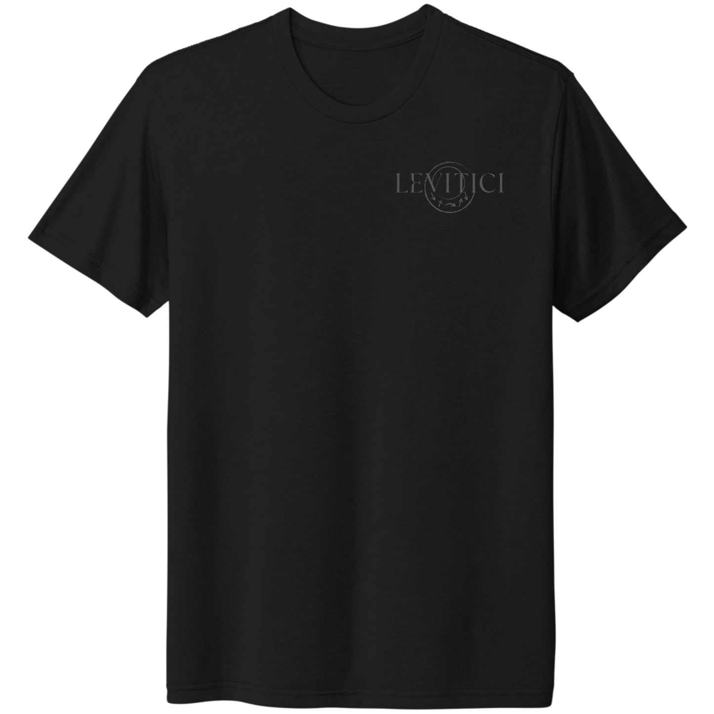 I Am T-Shirt Black Front