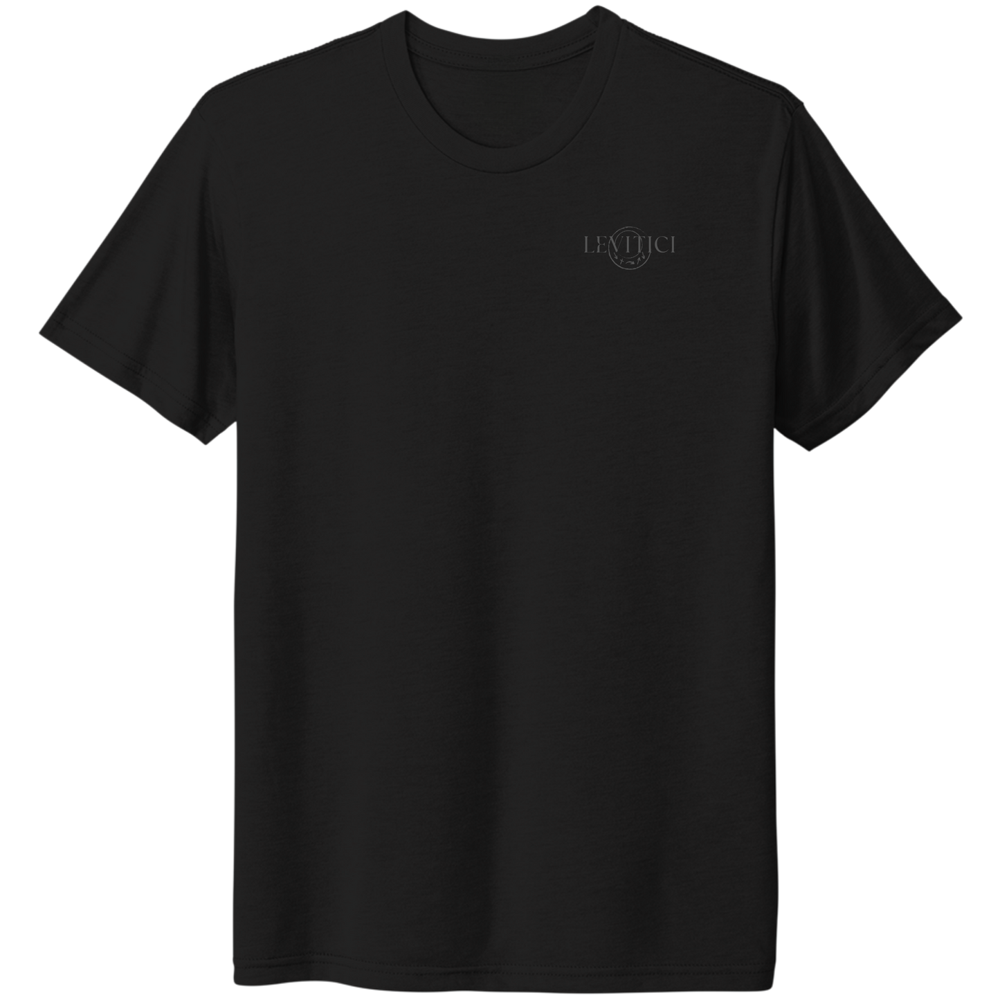 I Am T-Shirt Black Front