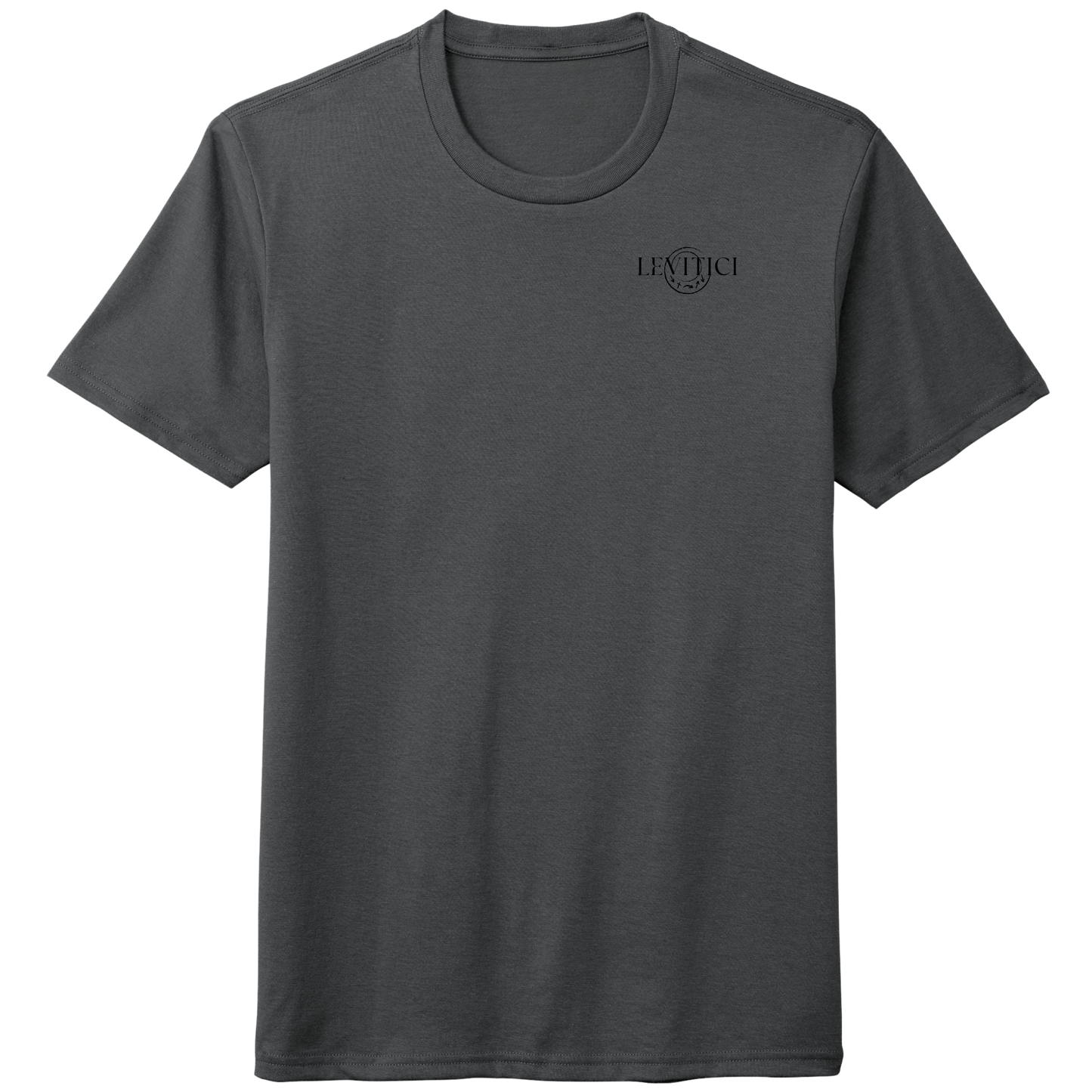 I Am T-Shirt Charcoal Gray Front