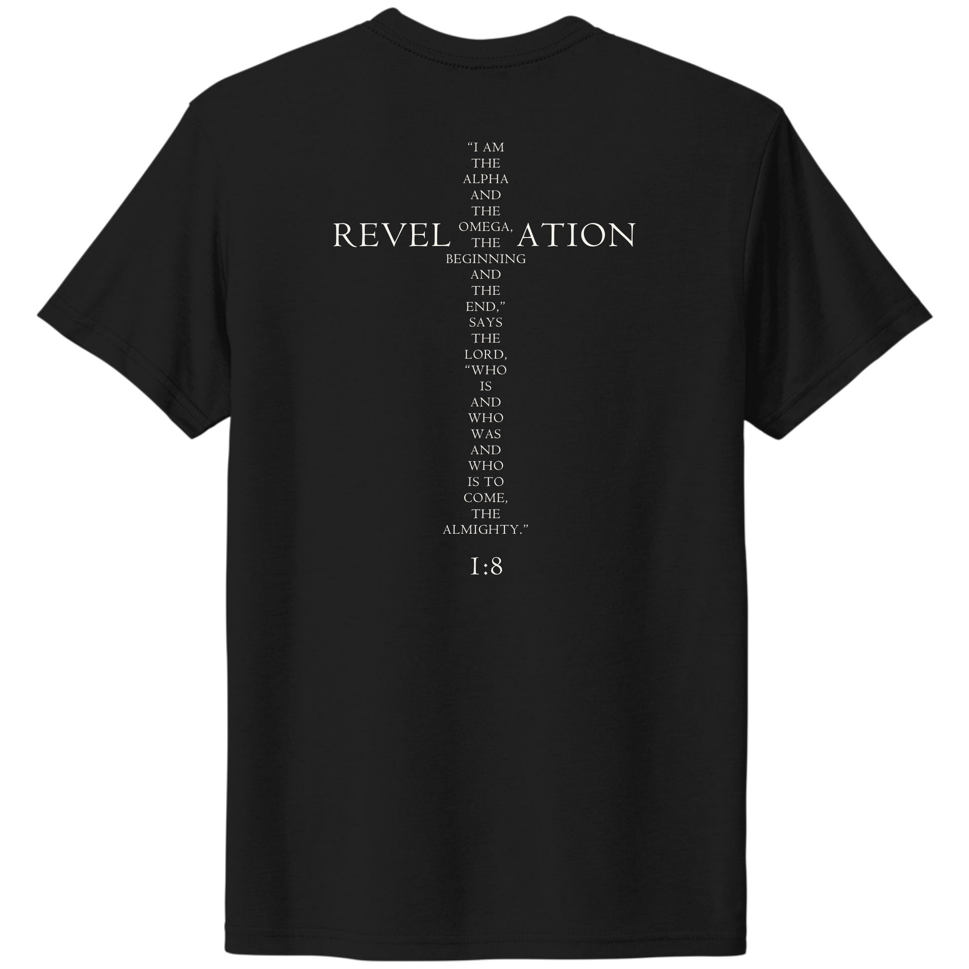 Alpha T-Shirt Black Back