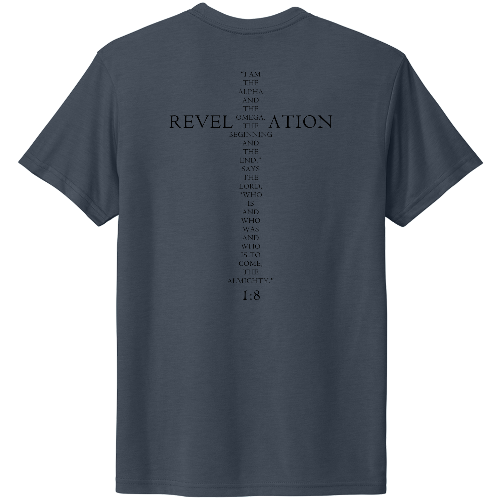 Alpha T-Shirt Legion Blue Back