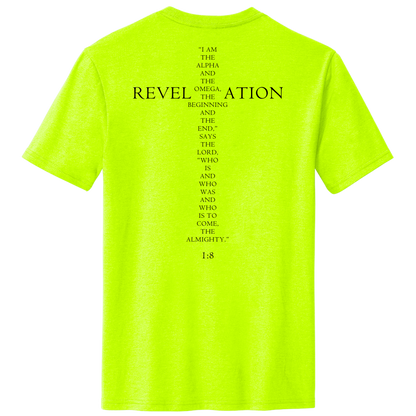 ALPHA TEE - SAFETY GREEN