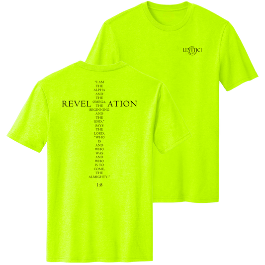 ALPHA TEE - SAFETY GREEN