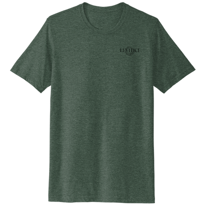 Be Still T-Shirt Heathered Forest Green Front