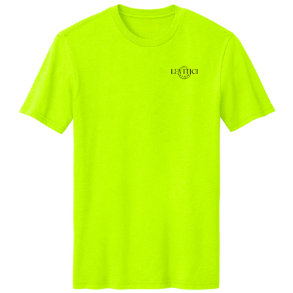BE STILL TEE - SAFETY GREEN