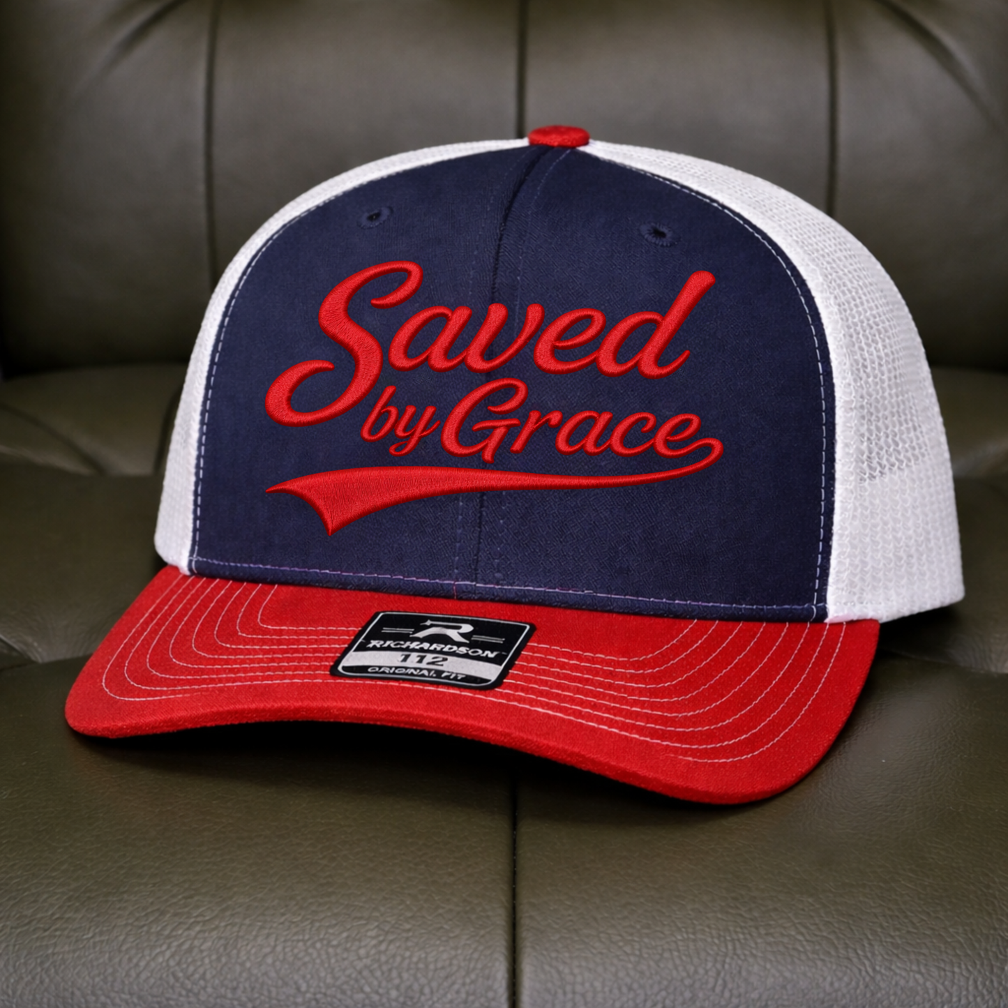SAVED BY GRACE HAT