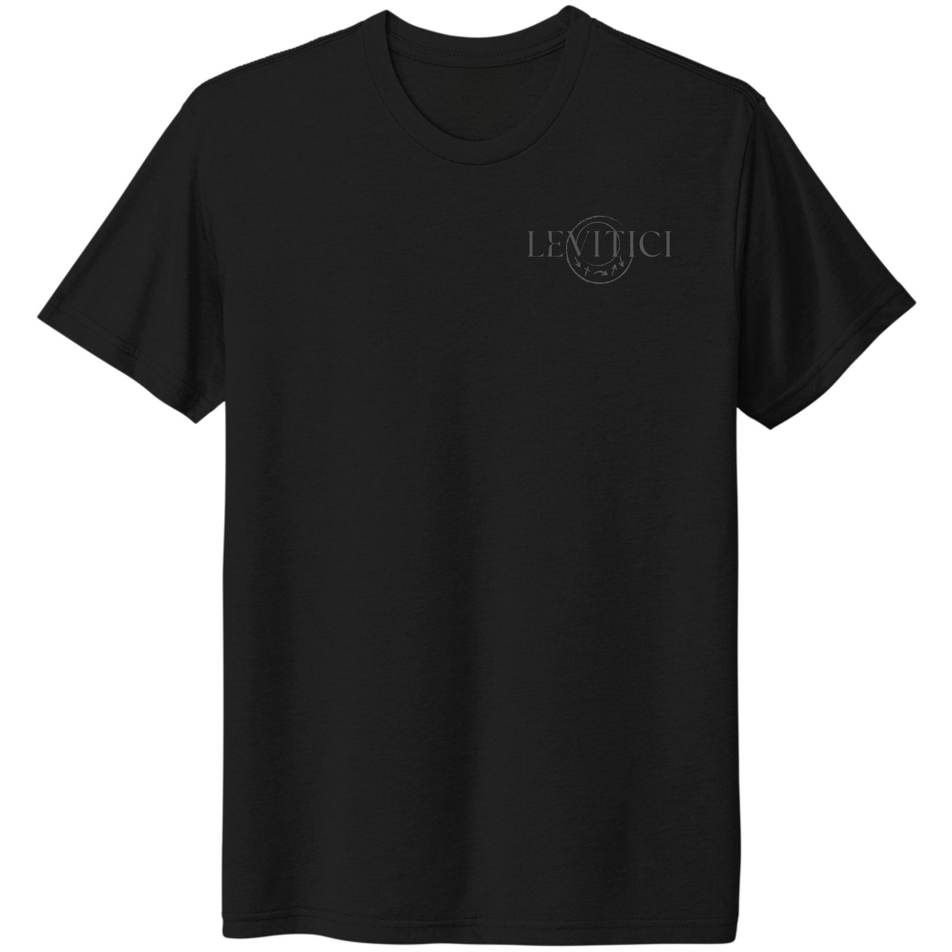 I Am T-Shirt Black Front