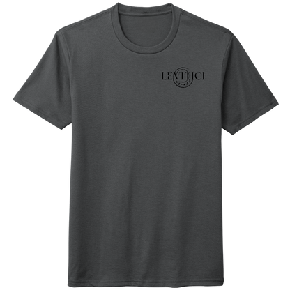 I Am T-Shirt Charcoal Gray Front