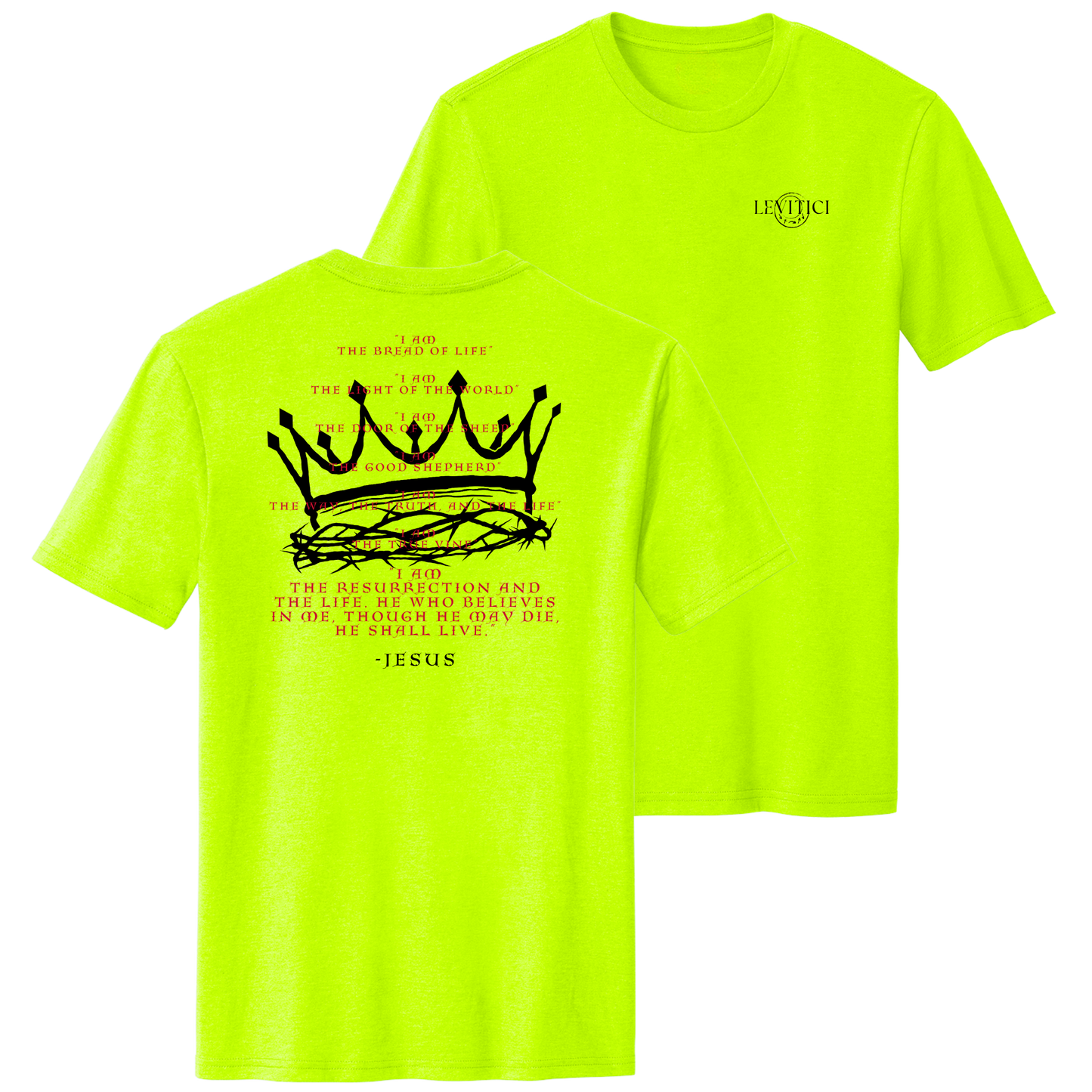 I AM TEE - SAFETY GREEN