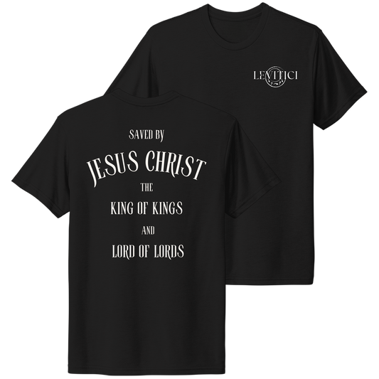King of Kings T-Shirt Black Front And Back